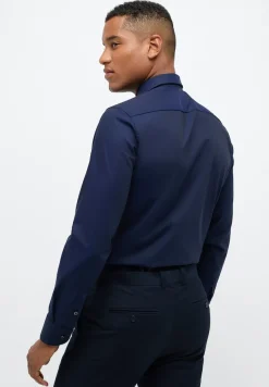 ETERNA Hemden|Big Boys*Hemd Pinpoint Langarm dunkelblau