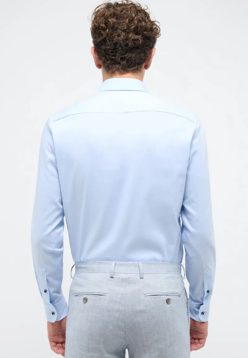 ETERNA Hemden|Big Boys*Hemd Pinpoint Langarm hellblau