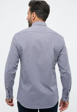 ETERNA Hemden|Big Boys*Hemd Popeline Langarm navy