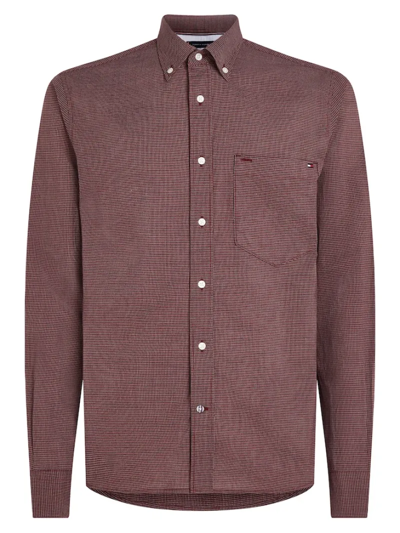 Tommy Hilfiger Hemden*Hemd royal berry - multi