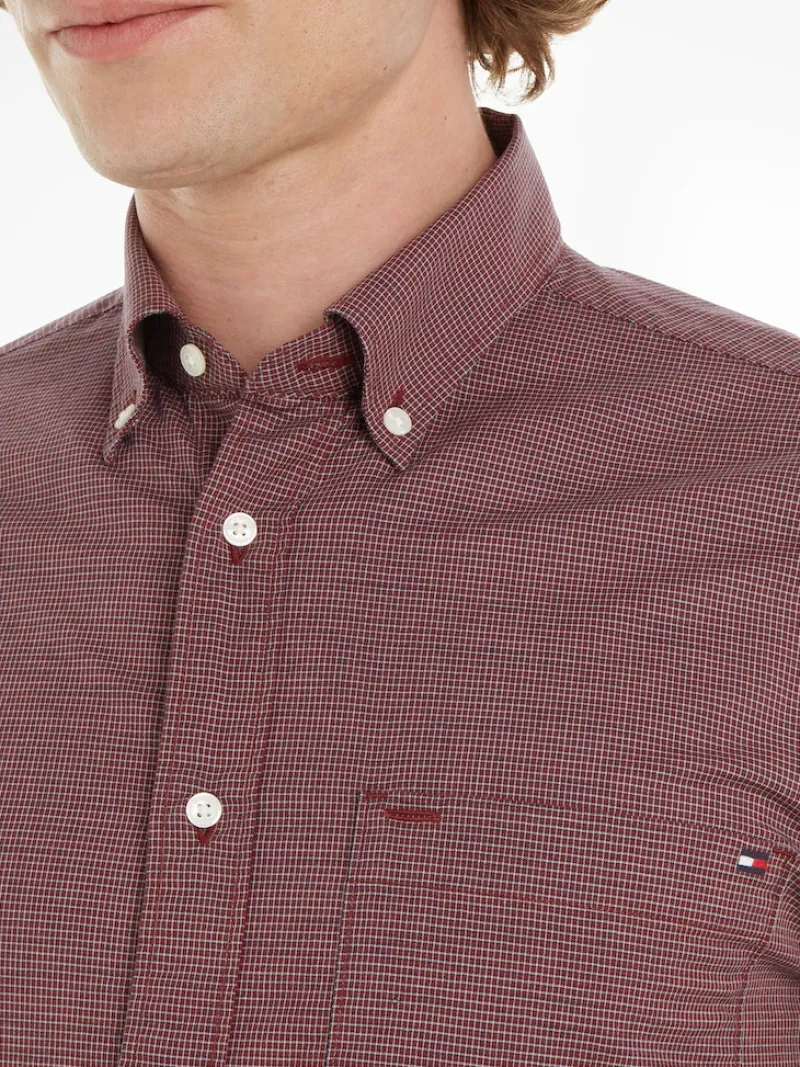 Tommy Hilfiger Hemden*Hemd royal berry - multi
