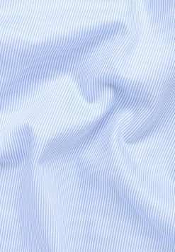 ETERNA Hemden|Big Boys*Hemd Satingewebe Langarm hellblau