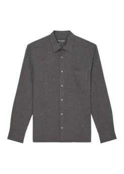 Marc O'Polo Hemden|Big Boys*Hemd shaped multi-graphite grey melange