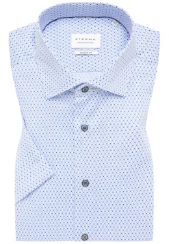 ETERNA Hemden|Big Boys*Hemd Twill Kurzarm hellblau