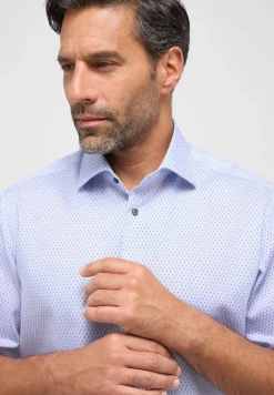 ETERNA Hemden|Big Boys*Hemd Twill Kurzarm hellblau