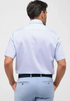 ETERNA Hemden|Big Boys*Hemd Twill Kurzarm hellblau