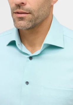 ETERNA Hemden|Big Boys*Hemd Twill Kurzarm Mint