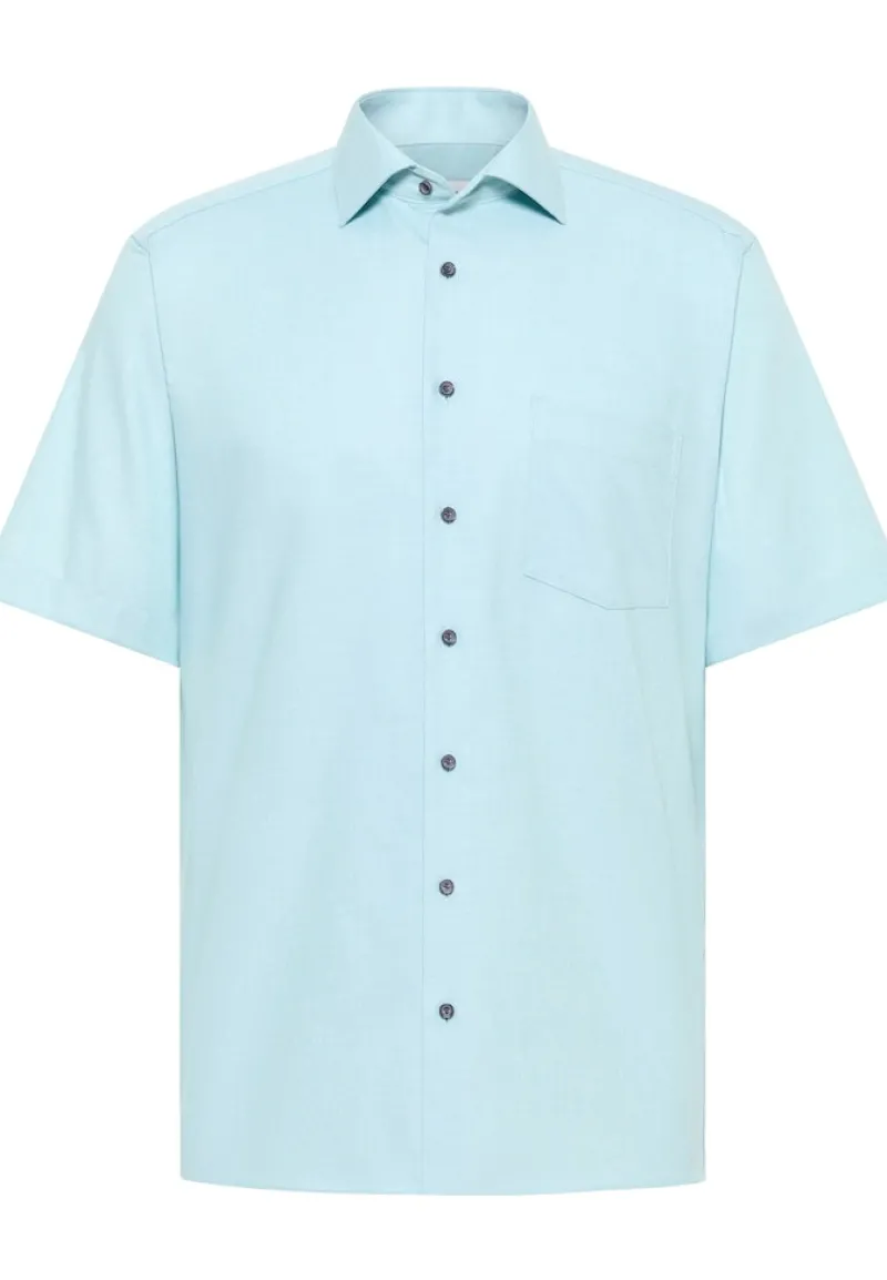 ETERNA Hemden|Big Boys*Hemd Twill Kurzarm Mint