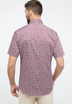 ETERNA Hemden|Big Boys*Hemd Twill Kurzarm Rot