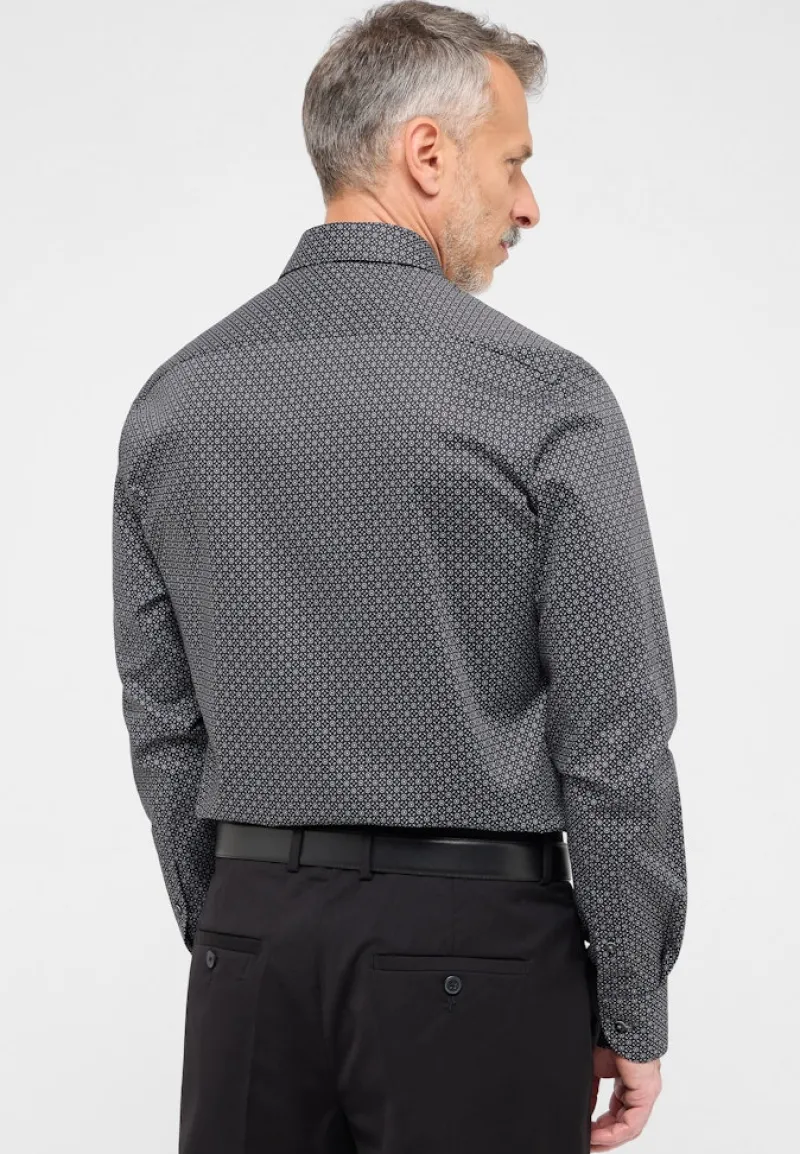 ETERNA Hemden|Big Boys*Hemd Twill Langarm anthrazit