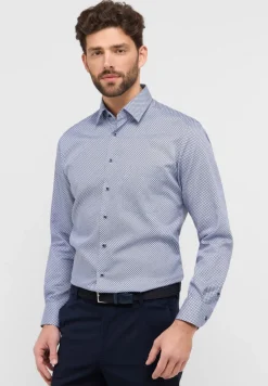 ETERNA Hemden|Big Boys*Hemd Twill Langarm Blau