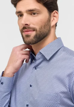 ETERNA Hemden|Big Boys*Hemd Twill Langarm Blau