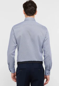 ETERNA Hemden|Big Boys*Hemd Twill Langarm Blau