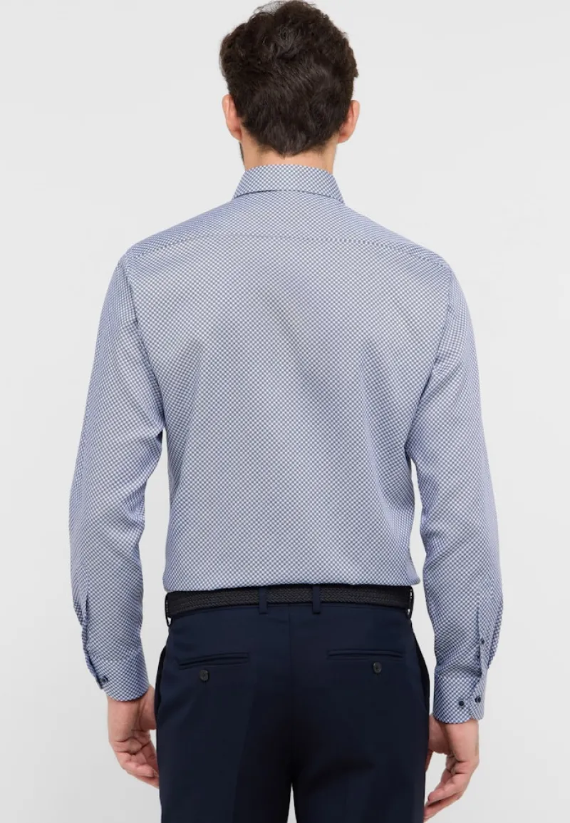 ETERNA Hemden|Big Boys*Hemd Twill Langarm Blau