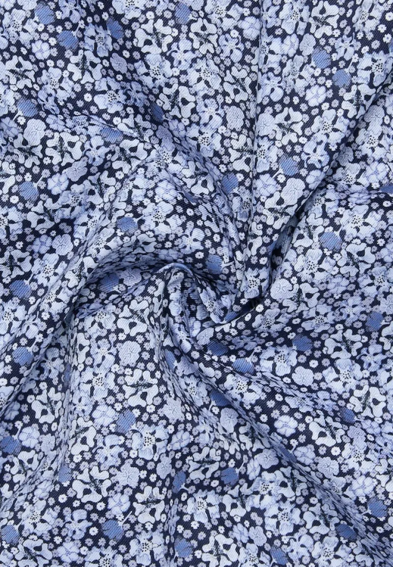 ETERNA Hemden|Big Boys*Hemd Twill Langarm Blau