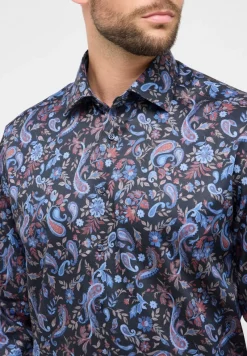 ETERNA Hemden|Big Boys*Hemd Twill Langarm denim