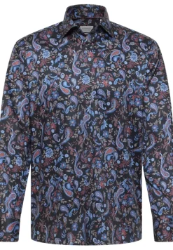 ETERNA Hemden|Big Boys*Hemd Twill Langarm denim