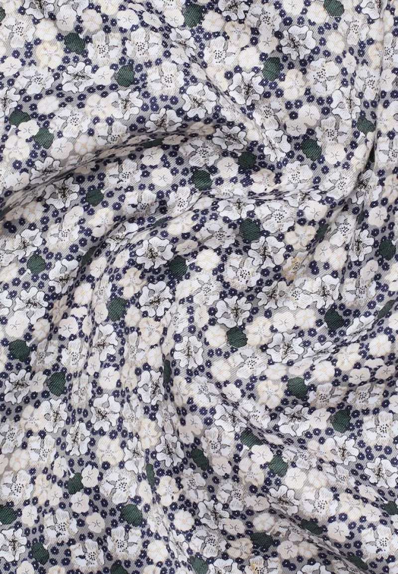 ETERNA Hemden|Big Boys*Hemd Twill Langarm Grau