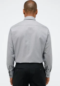 ETERNA Hemden|Big Boys*Hemd Twill Langarm Grau