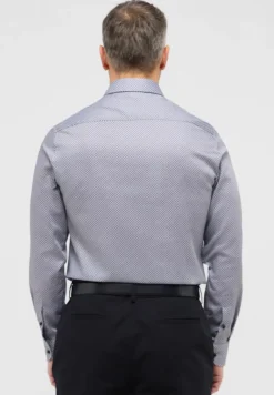 ETERNA Hemden|Big Boys*Hemd Twill Langarm Grau