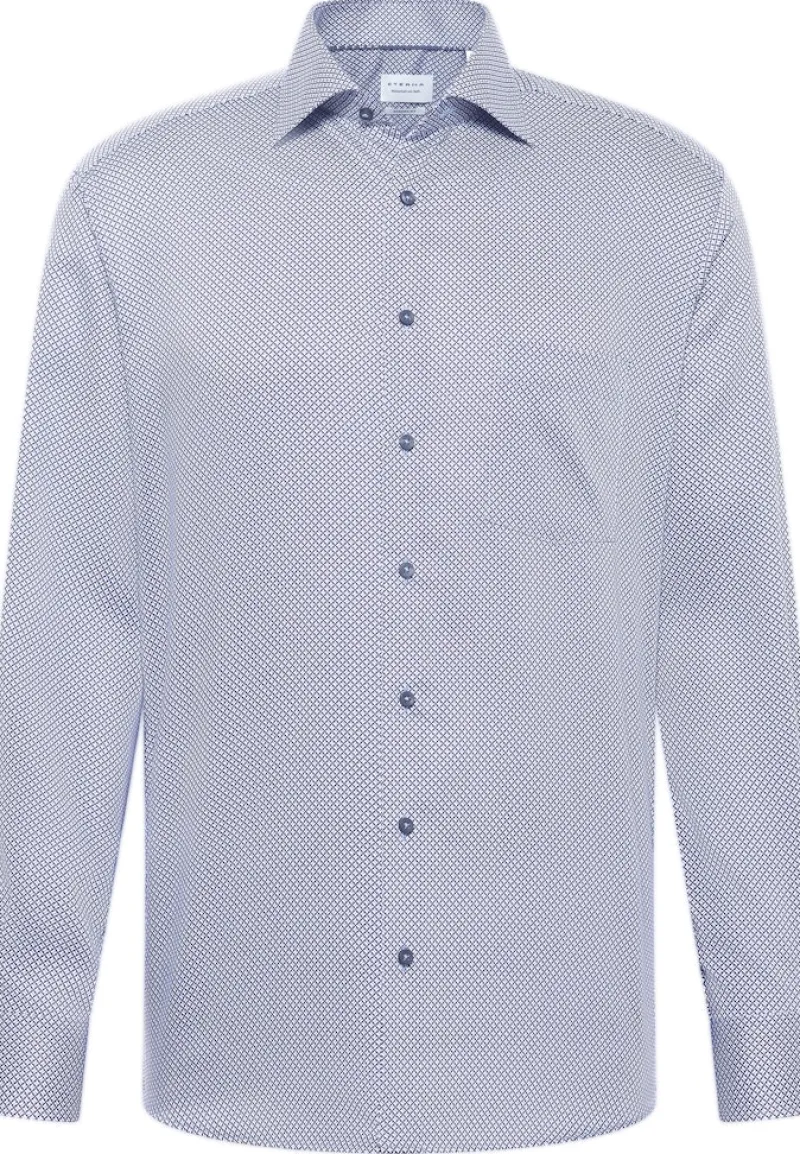 ETERNA Hemden|Big Boys*Hemd Twill Langarm hellblau