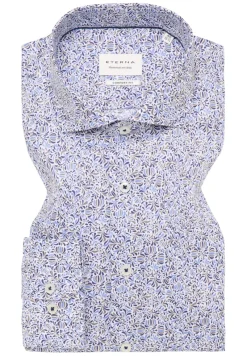 ETERNA Hemden|Big Boys*Hemd Twill Langarm hellblau