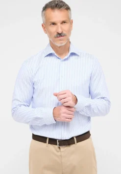 ETERNA Hemden|Big Boys*Hemd Twill Langarm hellblau