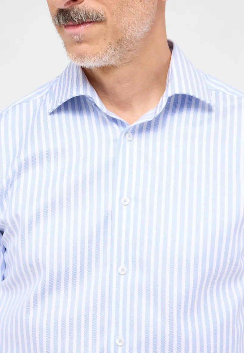 ETERNA Hemden|Big Boys*Hemd Twill Langarm hellblau