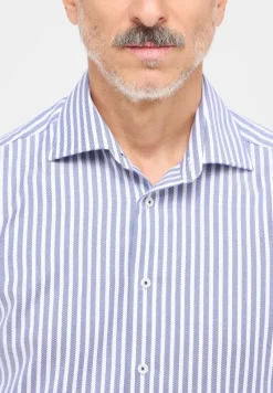 ETERNA Hemden|Big Boys*Hemd Twill Langarm rauchblau