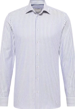 ETERNA Hemden|Big Boys*Hemd Twill Langarm rauchblau