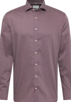 ETERNA Hemden|Big Boys*Hemd Twill Langarm Rot