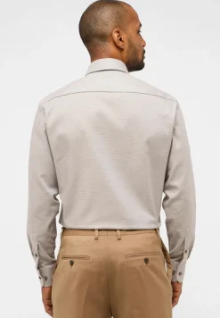 ETERNA Hemden|Big Boys*Hemd Twill Langarm sand