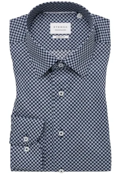ETERNA Hemden|Big Boys*Hemd Twill super langer Arm (72 cm) navy