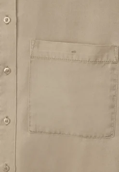 Street One Blusen*Hemdbluse in washed Look cool ivory