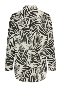 Camel Active Blusen*Hemdbluse mit Blumenprint aus Baumwolle aop