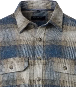 CASAMODA Hemden|Big Boys*Hemdjacke Blau