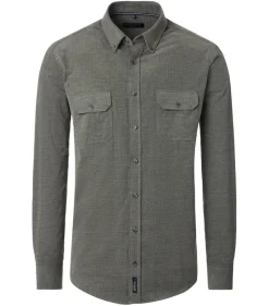 CASAMODA Hemden|Big Boys*Hemdjacke Grün