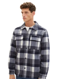 Tom Tailor Jacken|Big Boys*Hemdjacke mit Karomuster blue navy big check