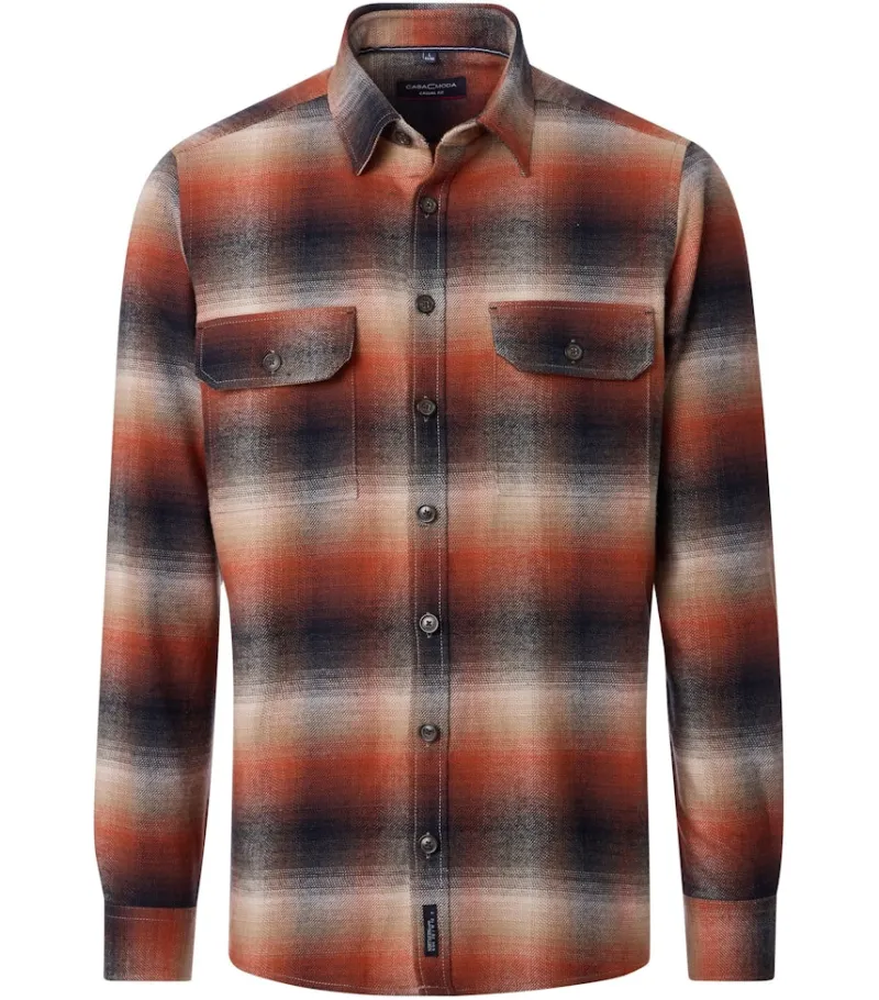 CASAMODA Hemden|Big Boys*Hemdjacke Orange
