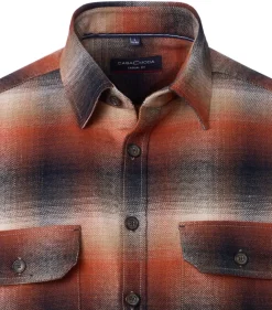 CASAMODA Hemden|Big Boys*Hemdjacke Orange