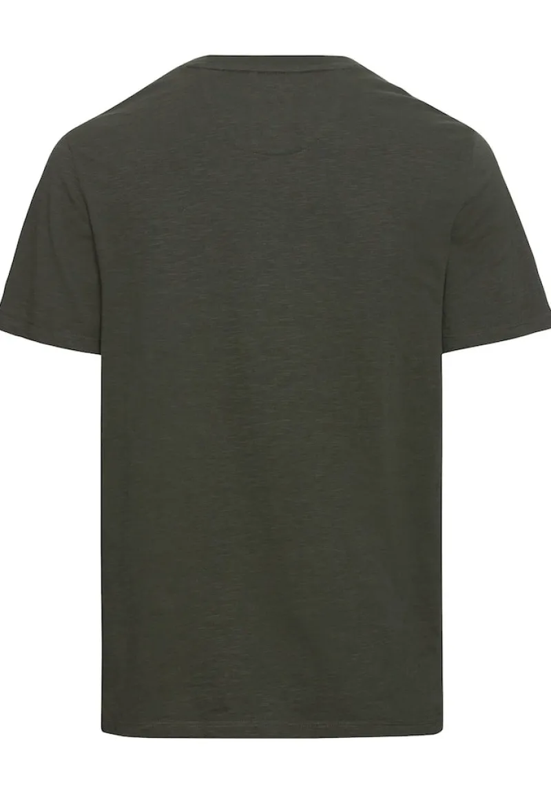 Camel Active Shirts|Big Boys*Henley T-Shirt aus reiner Baumwolle leaf green