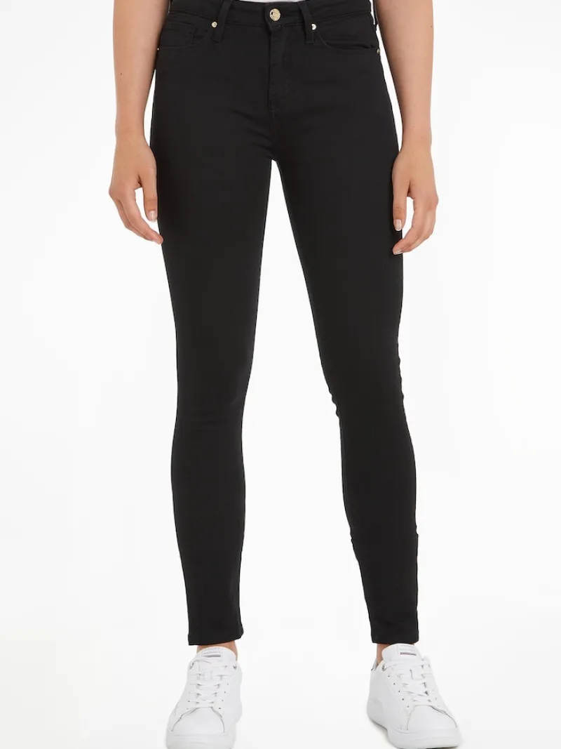 Tommy Hilfiger Jeans*HERITAGE COMO SKINNY RW masters black