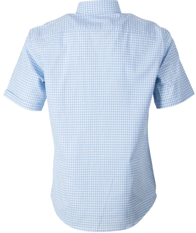 Brax Hemden|Big Boys*Herrenhemd in smartem Vichy-Karo blau2