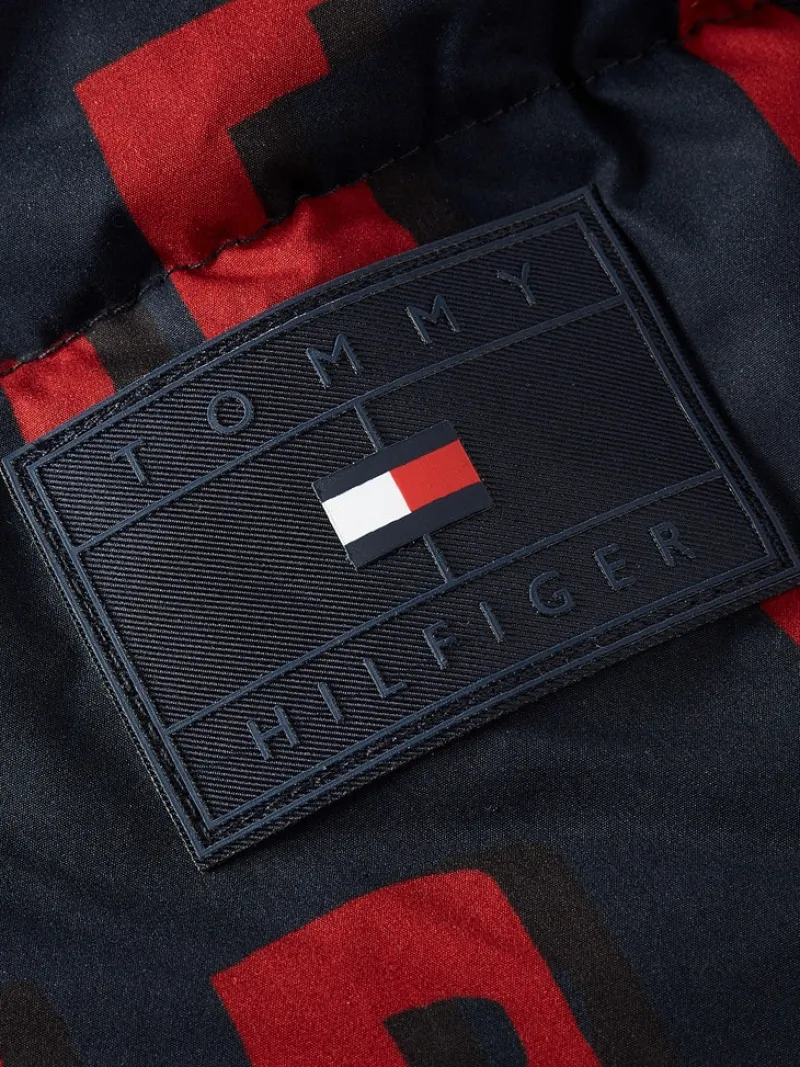 Tommy Hilfiger Jacken|Big Boys*HIGH LOFT PRINTED JACKET tommy letters print