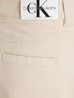 Calvin Klein Jeans Hosen*HIGH RISE CORDUROY PANT putty beige