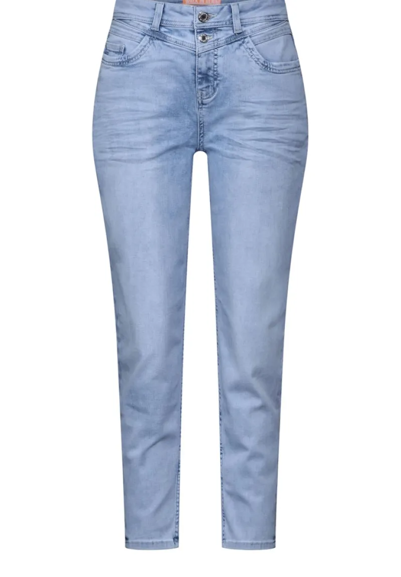 Street One Jeans*High Waist Jeans super light blue washed