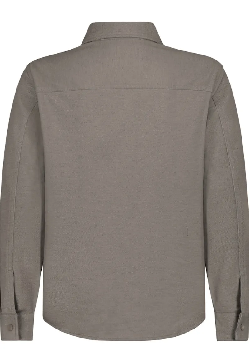 Eight 2 Nine Hemden*H16106M11197C2 taupe melange