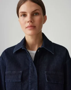 Opus Jacken*Hollice rinsed blue