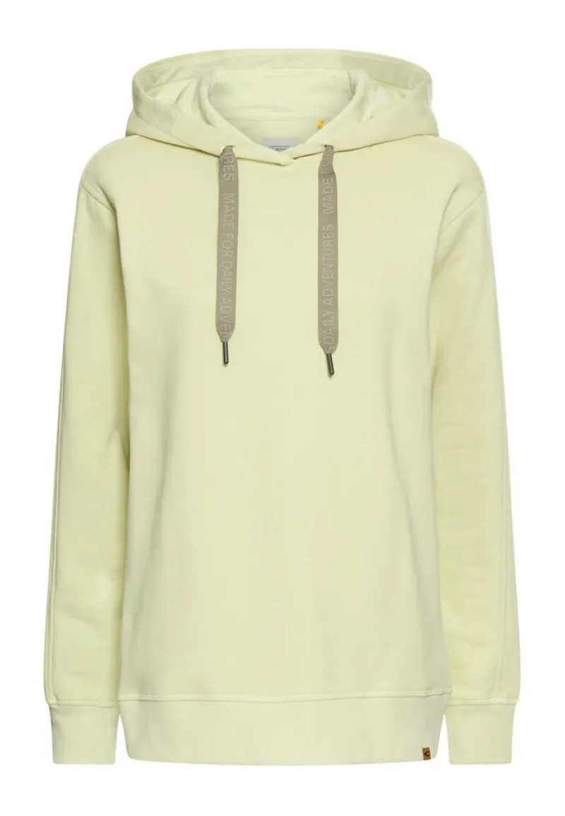 Camel Active Pullover & Sweatshirts*Hoodie aus reiner Baumwolle lime green