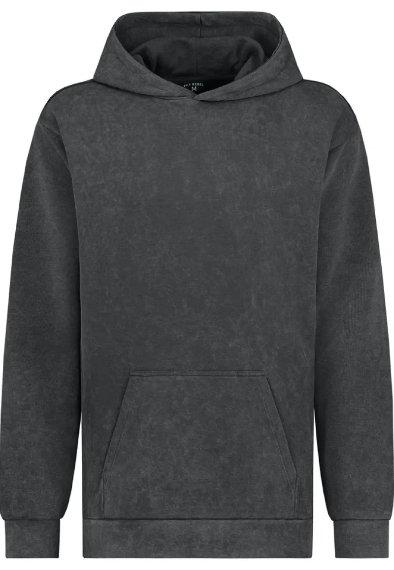 Eight 2 Nine Pullover & Sweatshirts*Hoodie mit Backprint anthracite grey